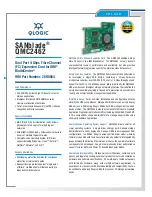 Preview for 1 page of Qlogic QMC2462 Datasheet