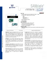 Preview for 1 page of Qlogic SANblade QLA2310F Specifications