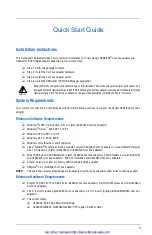 Preview for 3 page of Qlogic SANblade QLA4050 Quick Start Manual