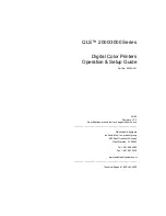 Qls 2000 Series Operation & Setup Manual preview