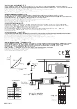 Preview for 2 page of QLT DALI1102 Installation Instructions