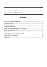 Preview for 2 page of QM-products DHM-2057 User Manual