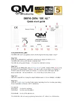 QM DHM-2056 Quick Start Manual предпросмотр