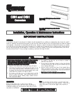 Предварительный просмотр 1 страницы Qmark CSH05A Installation Operation & Maintenance