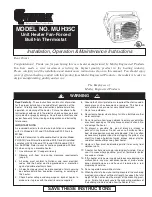 Qmark MUH35C Installation, Operation & Maintenance Instructions Manual preview