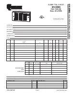 Preview for 1 page of Qmark QFG SERIES Submittal Sheet