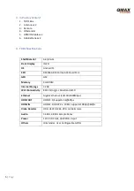 Preview for 5 page of QMAX Tekion TDD1 User Manual