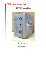 Предварительный просмотр 1 страницы QMC instruments ULN95 Operating Manual