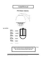 Preview for 1 page of QMD 37x WDR Install Manual