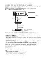 Предварительный просмотр 6 страницы Qmedia SONIQ QMD70B Operation Manual