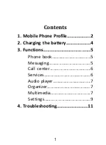 QMobile E500 Manual preview