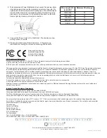 Предварительный просмотр 2 страницы QMotion LOW VOLTAGE ROLLER SHADE DISTRIBUTION BOX Installation Instructions