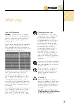 Preview for 3 page of QMotion QM 1000AS User Manual