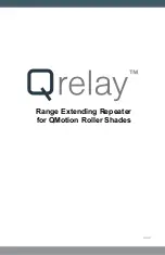 QMotion Qrelay Quick Manual preview