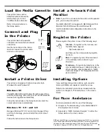 Предварительный просмотр 2 страницы QMS 2060 WX Read Me First