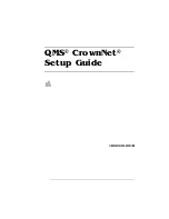 QMS Crownnet Setup Manual preview