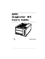 QMS Magicolor WX User Manual preview