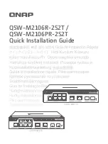 Предварительный просмотр 1 страницы QNAP QSW-M2106R-2S2T Quick Installation Manual