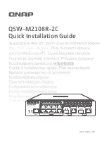 Preview for 1 page of QNAP QSW-M2108R-2C Quick Installation Manual