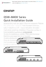 Предварительный просмотр 1 страницы QNAP QSW-M408 Series Quick Installation Manual