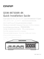 Предварительный просмотр 1 страницы QNAP QSW-M7308R-4X Quick Installation Manual