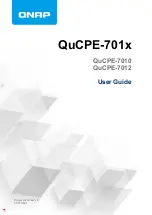 Preview for 1 page of QNAP QuCPE-701 Series User Manual