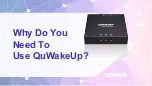 Предварительный просмотр 3 страницы QNAP QuWakeUp QWU-100 Quick Start Manual