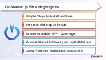 Предварительный просмотр 19 страницы QNAP QuWakeUp QWU-100 Quick Start Manual