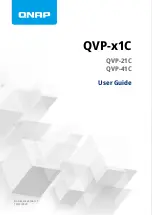 QNAP QVP 1C Series User Manual preview