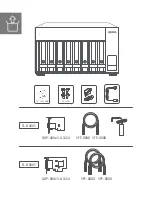 Preview for 2 page of QNAP TL-D800S Quick Installation Manual