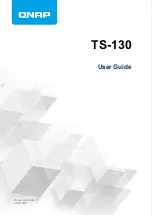 QNAP TS-130-US User Manual preview