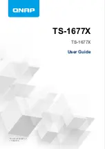 QNAP TS-1677X Series User Manual preview