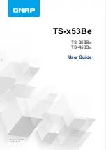 QNAP TS-253Be User Manual preview