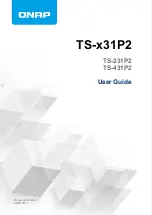 Preview for 1 page of QNAP TS 31P2 Series User Manual