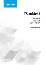 Предварительный просмотр 1 страницы QNAP TS-64eU Series User Manual