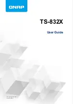 QNAP TS-832X Series User Manual preview