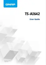 QNAP TS-AI642 User Manual preview