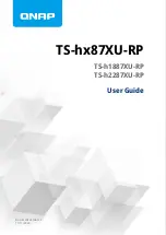 QNAP TS-h 87XU-RP Series User Manual preview