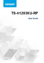 QNAP TS-h1283XU-RP User Manual preview