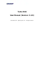 QNAP Turbo NAS User Manual предпросмотр