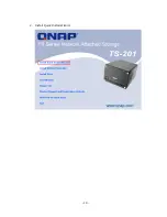 Предварительный просмотр 19 страницы QNAP Turbo Station TS-201 User Manual