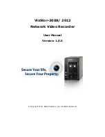 Предварительный просмотр 1 страницы QNAP VioStor-2008 User Manual