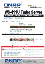 QNAP WS-411U Quick Installation Manual preview