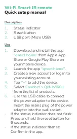 Preview for 4 page of QNect QN-WIR01 Quick Start Manual