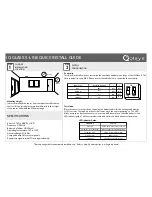 QOLSYS IQ GLASS Quick Install Manual preview