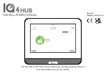 Preview for 1 page of QOLSYS IQ4 Hub Installation Manual