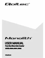 Qoltec Monolith 53890 User Manual preview
