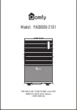 Qomfy PAC8000-2101 User Manual preview