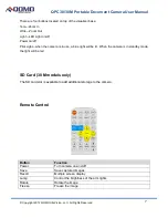 Preview for 7 page of Qomo QPC 30M User Manual