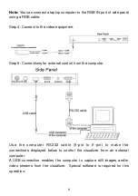 Preview for 9 page of Qomo QView QD3300 Manual